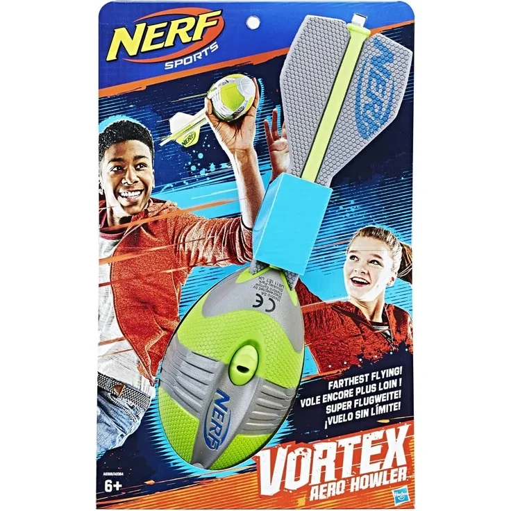 NERF A0364EU70 Nerf Sports Vortex Fußball, farblich sortiert
