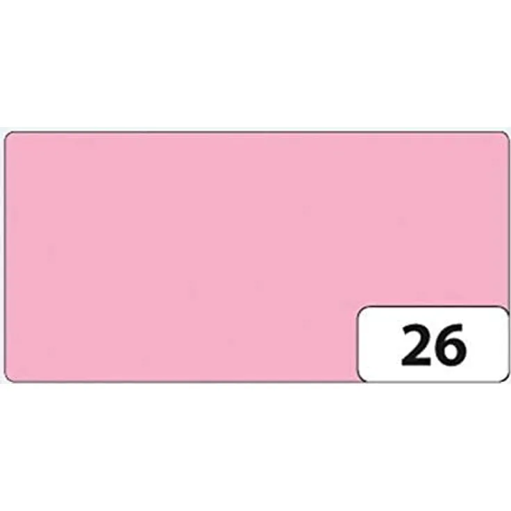 Tonzeichenpapier, 50 x 70 cm, 130 g m, rosa