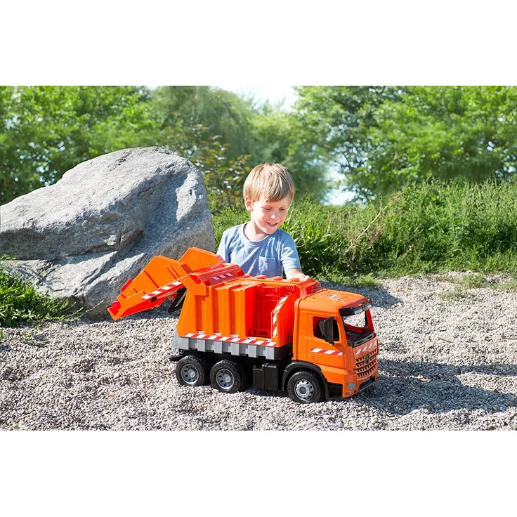 müllwagen Giga Trucks 71 cm orange – Bild 6
