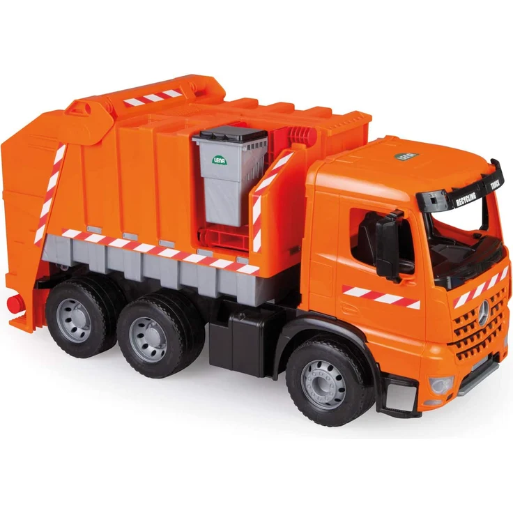 müllwagen Giga Trucks 71 cm orange – Bild 1