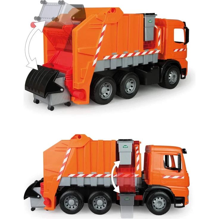 müllwagen Giga Trucks 71 cm orange – Bild 2