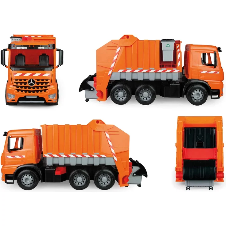 müllwagen Giga Trucks 71 cm orange – Bild 4