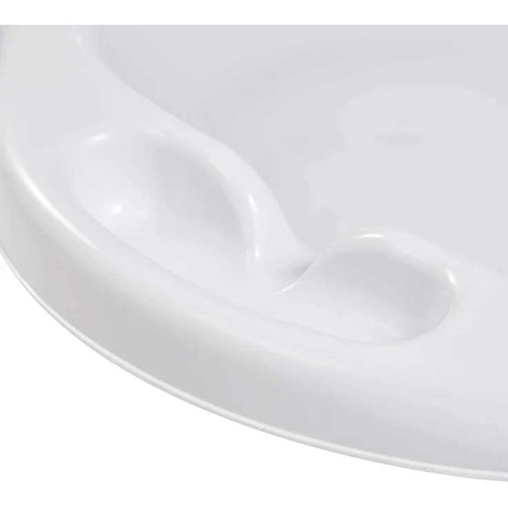 keeeper Babybadewanne mit Stöpsel, Sterne Weiß, Ab 0 bis ca. 12 Monate, 84 cm lang, ergonomisch – Bild 6