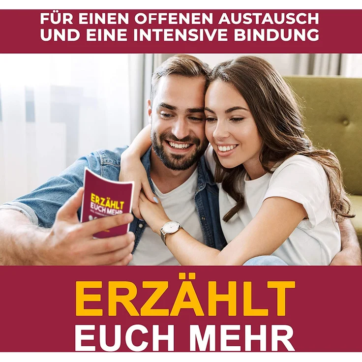 Erzählt euch mehr (für Paare) Gesellschaftsspiel für 2 Personen- Spiel für mehr Achtsamkeit und Reflexion in eurer Beziehung - tolle Geschenkidee für Verliebte - Kartenspiel – Bild 6