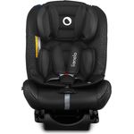 Lionelo Sander Kindersitz Auto Kindersitz Isofix in und gegen Fahrtrichtung Top Tether Autositz Gruppe 0 1 2 3 ab Geburt bis 36 kg ECE R 44 04 TÜV SÜD (Schwarz)
