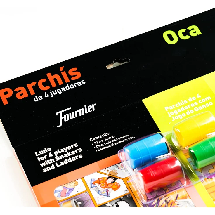 Fournier 521111 – Ludo + OCA mit Glasplatte und fichas-Blister – Bild 9