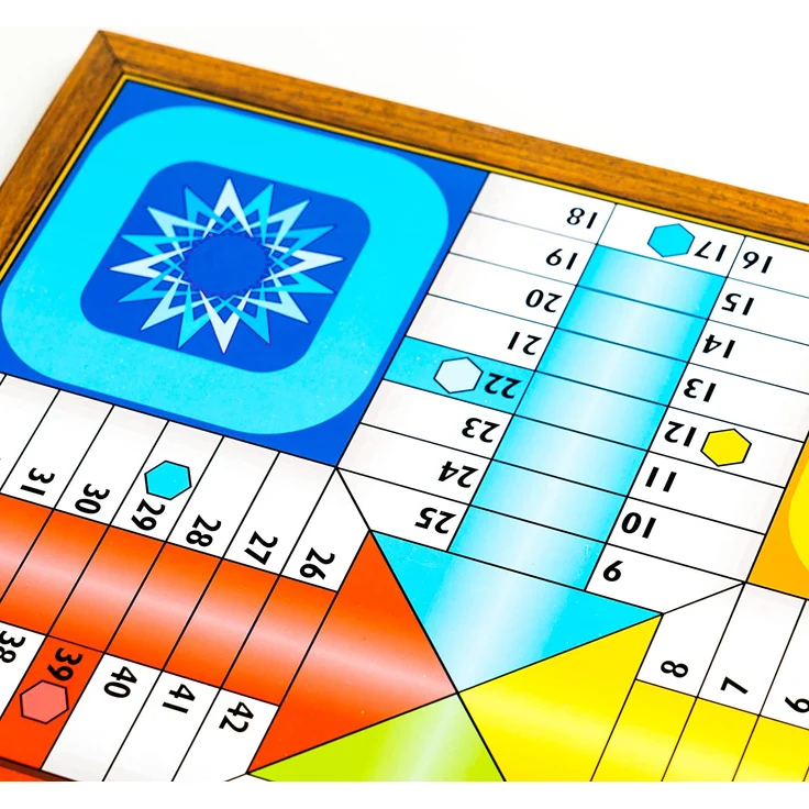 Fournier 521111 – Ludo + OCA mit Glasplatte und fichas-Blister – Bild 7