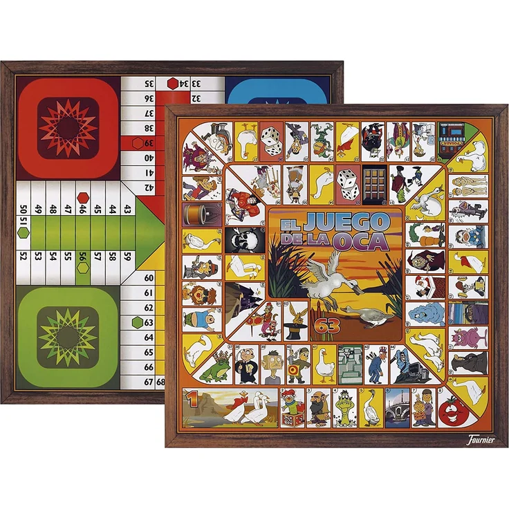 Fournier 521111 – Ludo + OCA mit Glasplatte und fichas-Blister – Bild 6