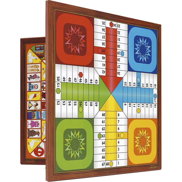 Fournier 521111 – Ludo + OCA mit Glasplatte und fichas-Blister – Bild 1