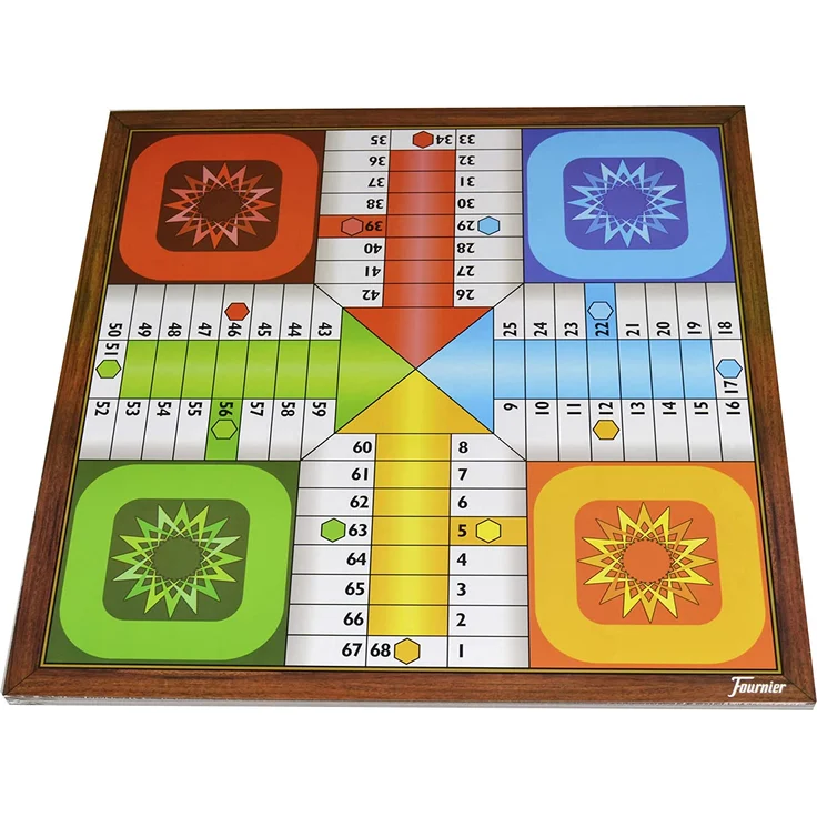 Fournier 521111 – Ludo + OCA mit Glasplatte und fichas-Blister – Bild 3