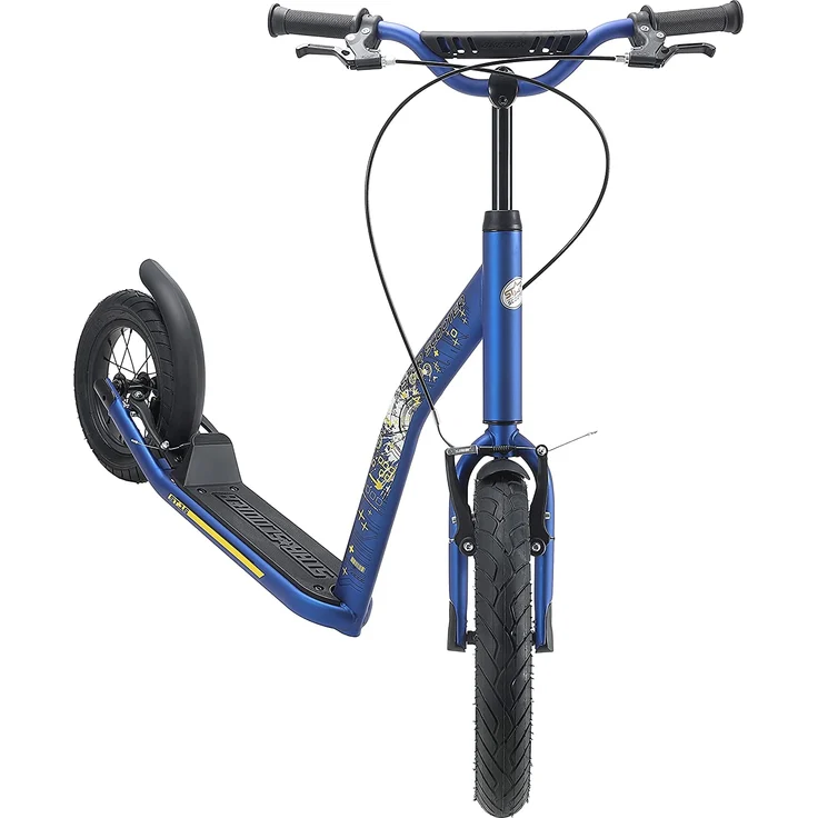 BIKESTAR Tretroller Kinderroller ab 8 Jahre | 16 Zoll New Gen Sport | Blau – Bild 5