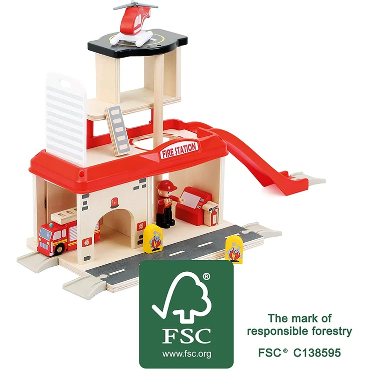 Feuerwehrwache mit Zubehör – Bild 10