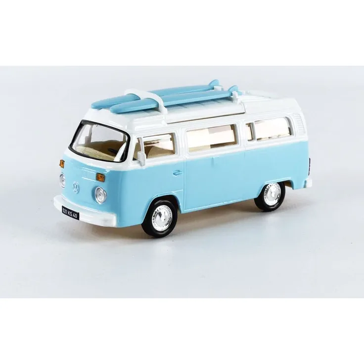 Norev 841100 Volkswagen Combi T2b Camper Van 1973 Hellblau - Neu