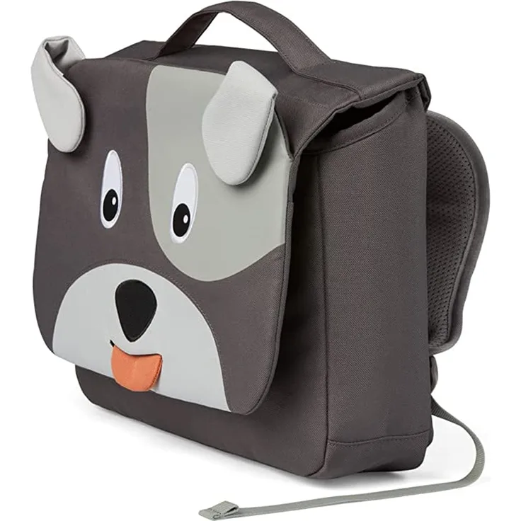 Affenzahn Vorschultasche Hund Grau