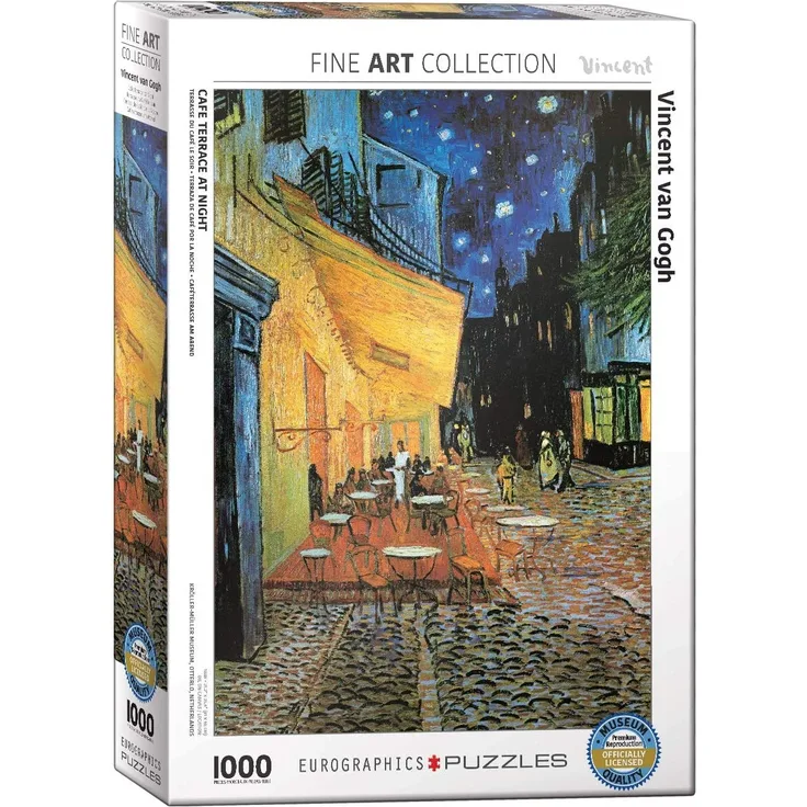 EuroGraphics Puzzle Caféterrasse am Abend von Vincent van Gogh