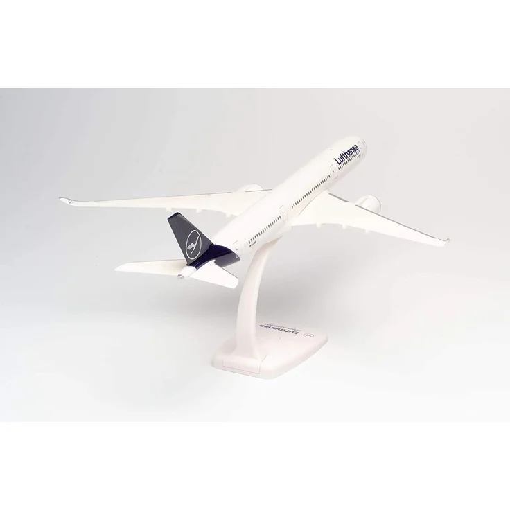 herpa 612258 – Airbus A350-900, Lufthansa Passagierflugzeug, Wings, Modell Flugzeug mit Standfuß, Flieger, Modellbau, Miniaturmodelle, Sammlerstück, Kunststoff - Maßstab 1:200 – Bild 5
