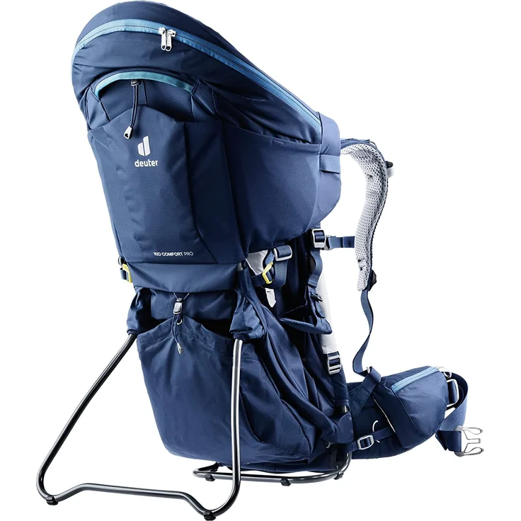 Deuter 'Kid Comfort Pro' Kinderkraxe 2019 Midnight, inkl. Sonnendach und integriertem Daypack für zusätzlichen Stauraum - Preisvergleich – Bild 1
