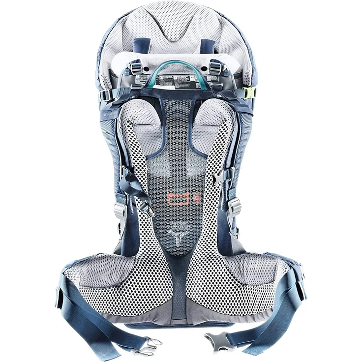 Deuter 'Kid Comfort Pro' Kinderkraxe 2019 Midnight, inkl. Sonnendach und integriertem Daypack für zusätzlichen Stauraum - Preisvergleich – Bild 3