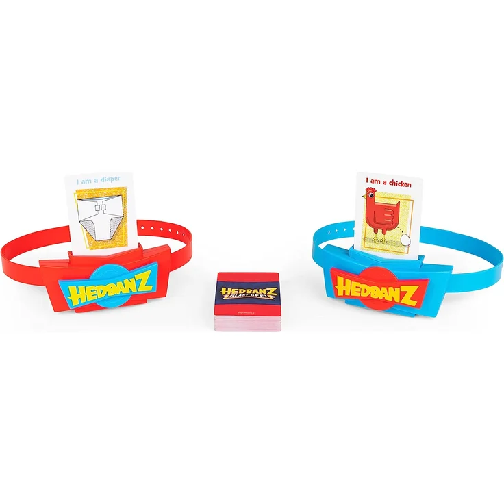 Spin Master Games - Hedbanz - Blast Off, Familien-Ratespiel mit fliegenden Karten - für 2 Teams bzw. 4 und mehr Spieler ab 6 Jahren (deutsche Version) – Bild 6