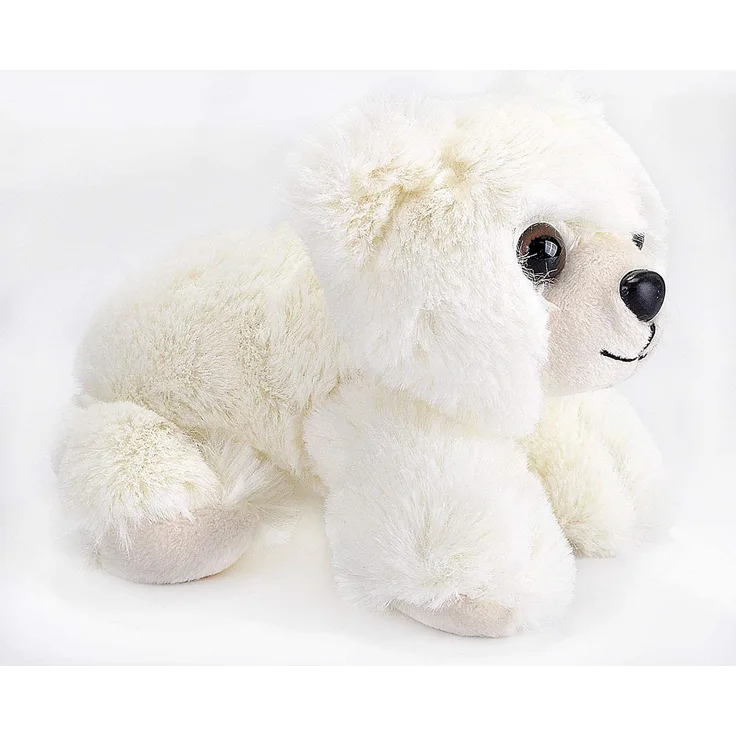 Wild Republic Hug'ems Plüschtier, Kuscheltier, Eisbär 18cm