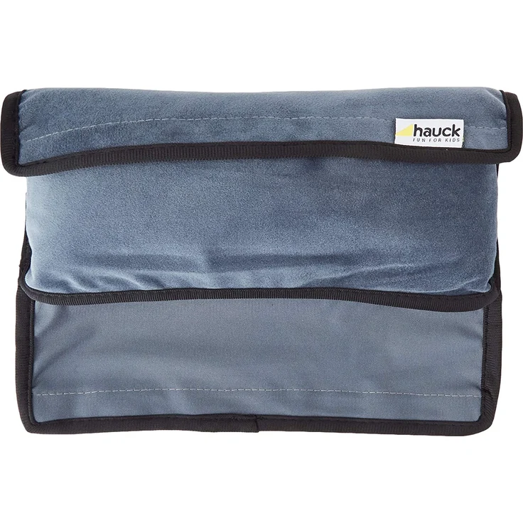 Hauck Cushion Me Gurtpolster für Kindersitze, Befestigung mit Klettverschluss, Herausnehmbare Polsterung, für Kinder und Erwachsene, grau, 28 x 10 x 7 cm – Bild 5