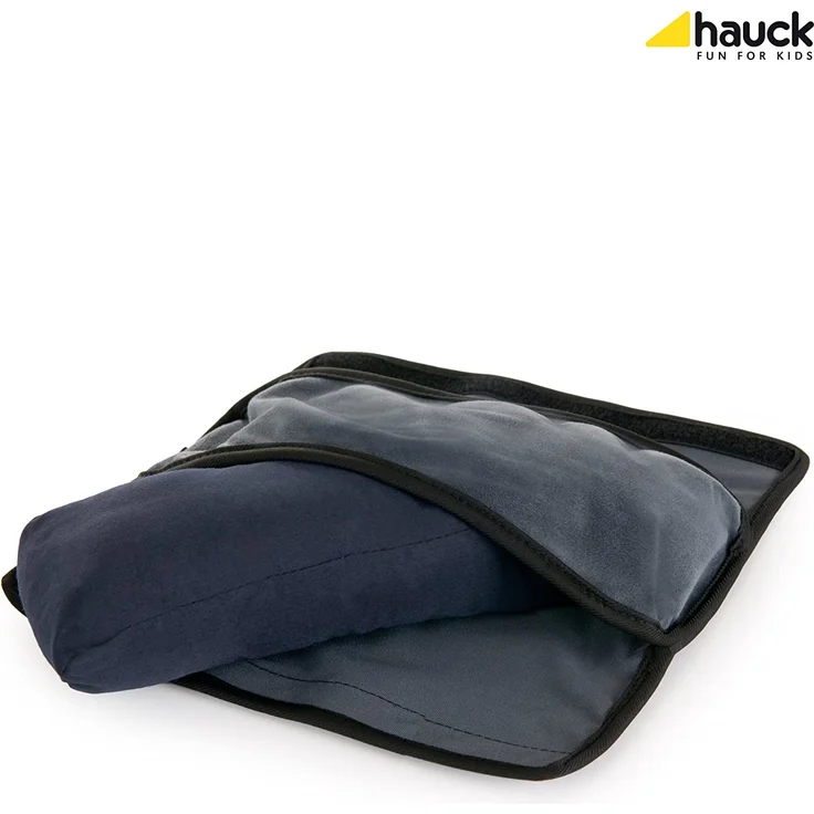 Hauck Cushion Me Gurtpolster für Kindersitze, Befestigung mit Klettverschluss, Herausnehmbare Polsterung, für Kinder und Erwachsene, grau, 28 x 10 x 7 cm – Bild 6