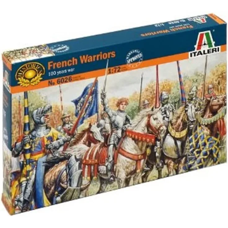 Italeri 510006026 - 1:72 Franz. Krieger 100 jähriger Krieg
