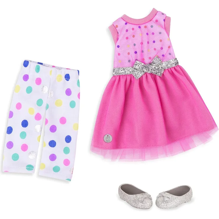 Glitter Girls 70.50005Z Stay Sparkly Dress and Leggings Spielzeug, verschieden, 35,6 cm