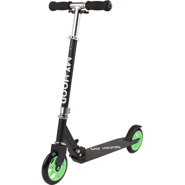 My Hood 145 Scooter - Black/Green – Bild 1