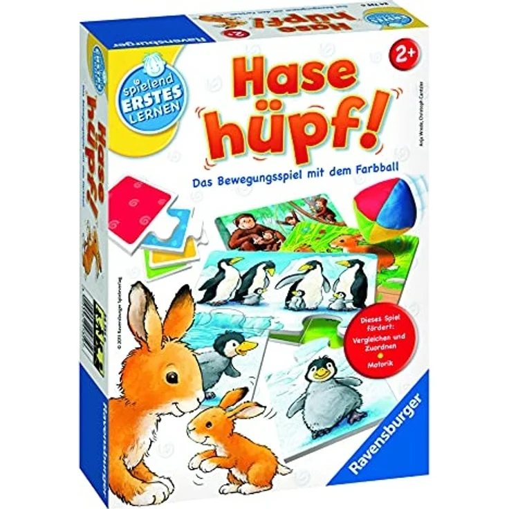 Ravensburger Spielen und Lernen 24735 - Hase hüpf! – Bild 5