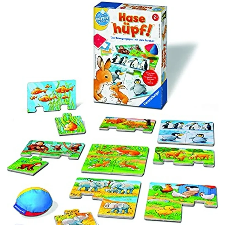 Ravensburger Spielen und Lernen 24735 - Hase hüpf! – Bild 6