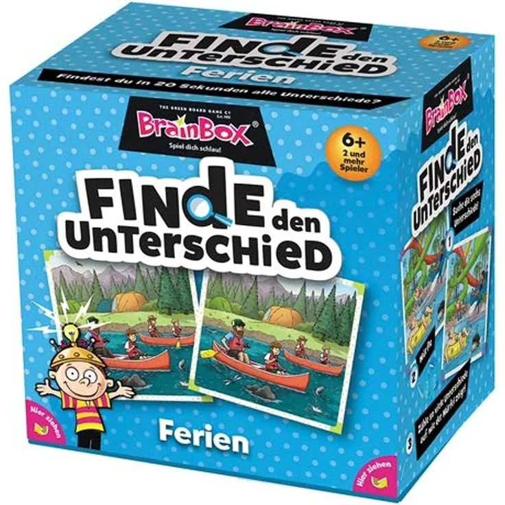 Finde den Unterschied, Ferien, Lernspiel, Suchspiel für Kinder ab 6 Jahren