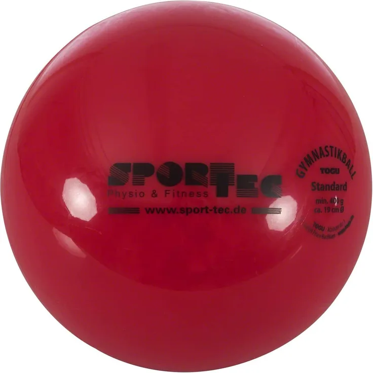 Kübler Sport® Gymnastikball, Rot, 19 cm