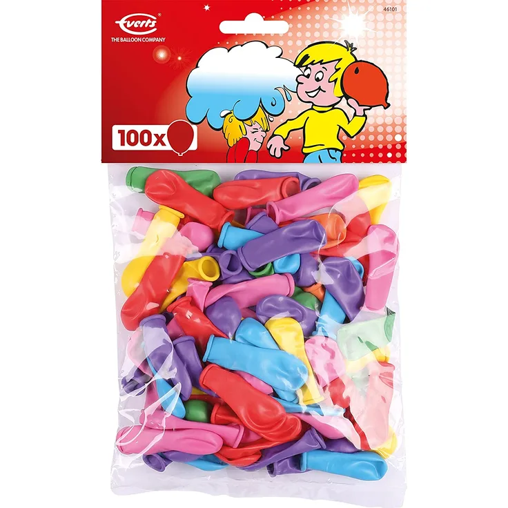 Everts Ballon 46101 - Wasserbomben, 100 Stück