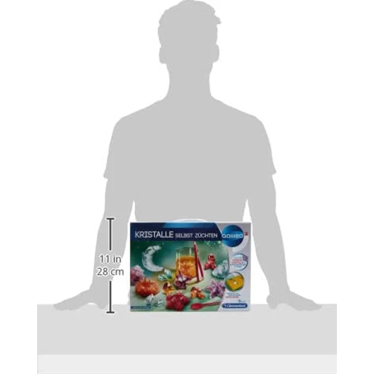 Clementoni 59116 Galileo Science – Kristalle selbst züchten, Experimentierkasten für kleine Wissenschaftler, Spielzeug für Kinder ab 8 Jahren, farbenfrohe Experimente fürs Kinderzimmer – Bild 6