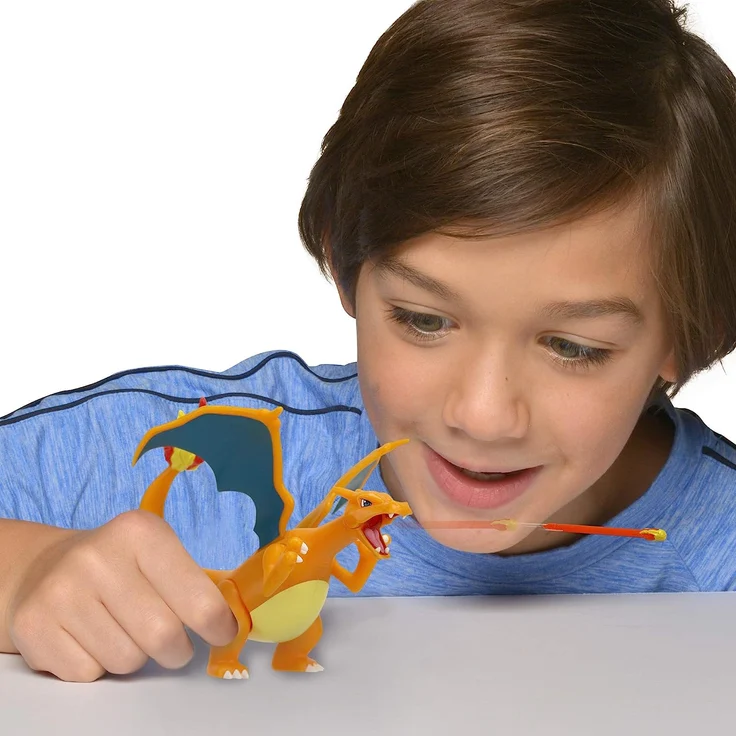Pokémon Ultimative Deluxe Multi 10-Pack Figuren, Glurak, Karpador,Alpollo, Evoli,Glumanda, Schiggy,Pikachu,Bisasam,Pummeluff,Blitza,Offizielle Pokemon – Bild 3