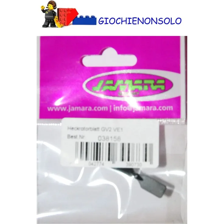 Jamara jamara038158 hinten Rotor für 2,4 GHz Gyro V2 Hubschrauber