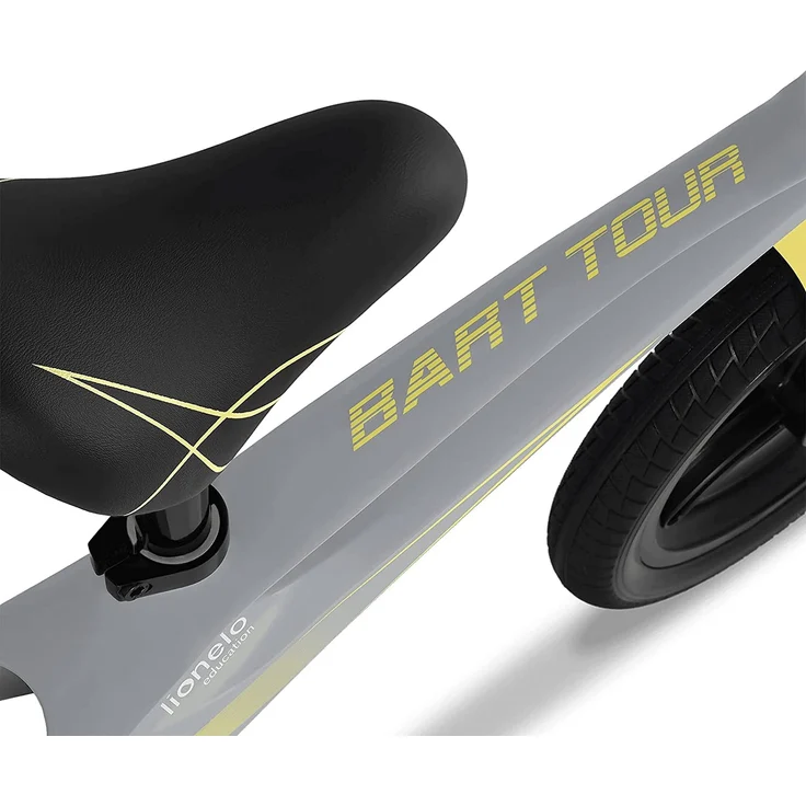 LIONELO Bart Tour Laufrad ab 2 Jahren bis 30 kg, Magnesiumrahmen, sportlicher Style, wartungsfreie PU 12" Laufräder, höhenverstellbarer Lenker und Sattel, langlebig und sehr leicht – Bild 5