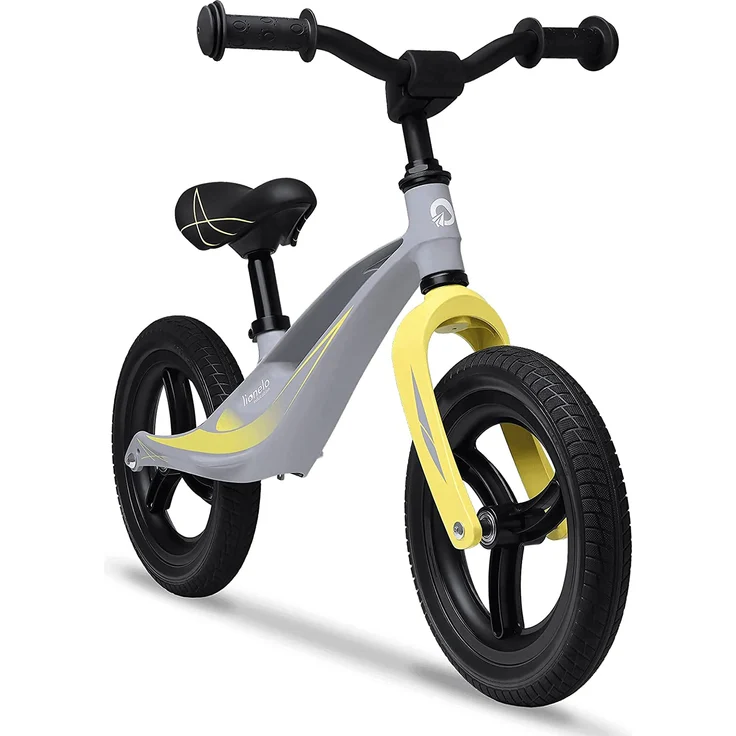 LIONELO Bart Tour Laufrad ab 2 Jahren bis 30 kg, Magnesiumrahmen, sportlicher Style, wartungsfreie PU 12" Laufräder, höhenverstellbarer Lenker und Sattel, langlebig und sehr leicht – Bild 4