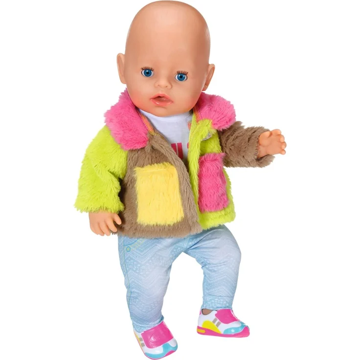 Zapf 830154 BABY born Deluxe Regenbogen Mantel 43 cm – Bild 2