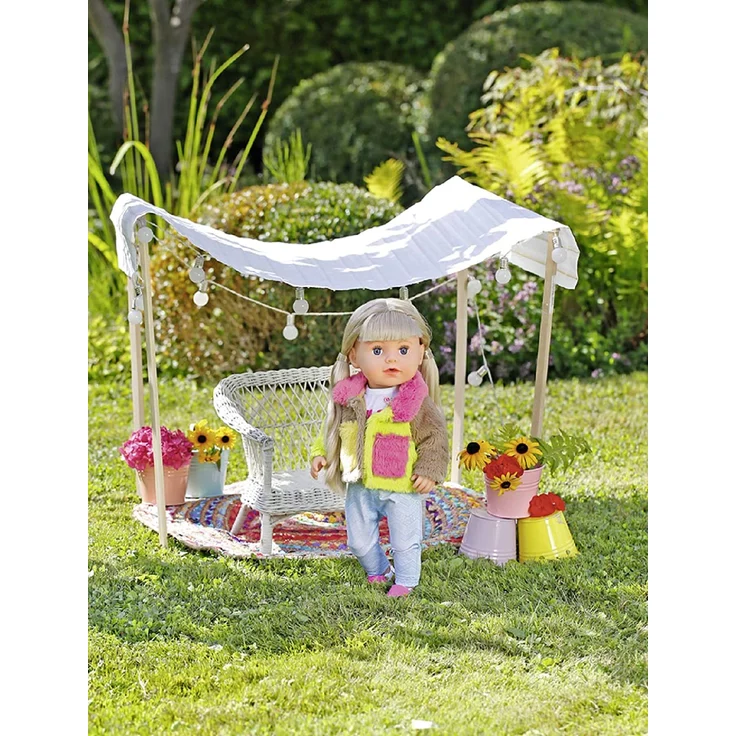 Zapf 830154 BABY born Deluxe Regenbogen Mantel 43 cm – Bild 4