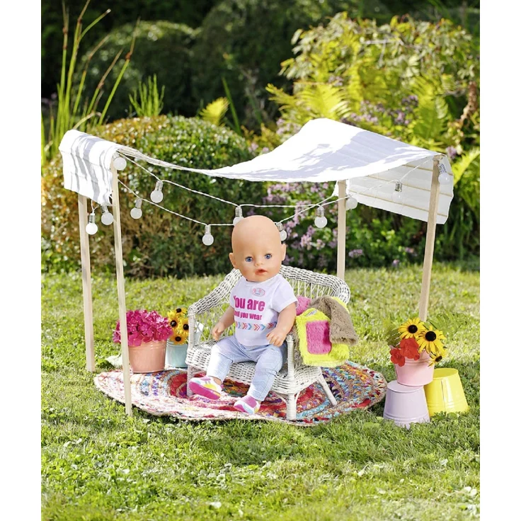 Zapf 830154 BABY born Deluxe Regenbogen Mantel 43 cm – Bild 6