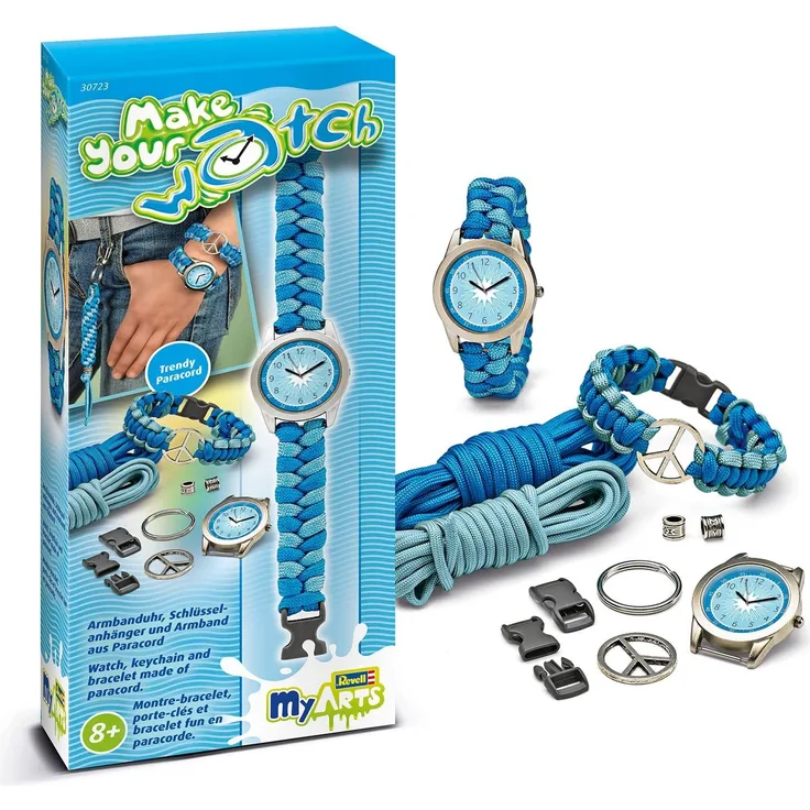 Revell myArts 30723 - Armbänder, Make Your Watch, blau