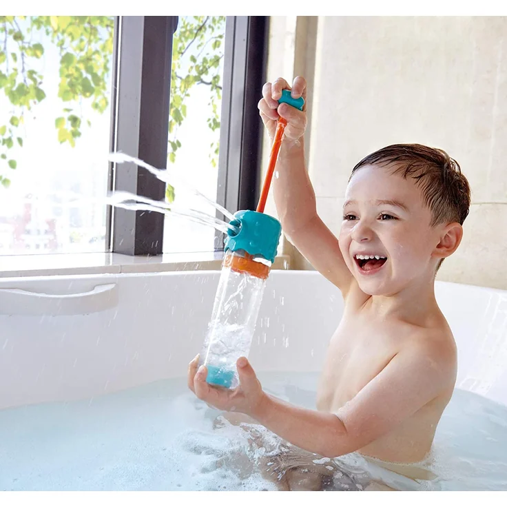 Hape E0210 Fröhliche Badepumpe, Badespielzeug – Bild 2