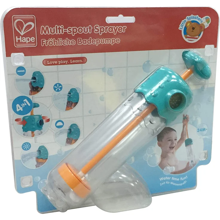 Hape E0210 Fröhliche Badepumpe, Badespielzeug – Bild 5