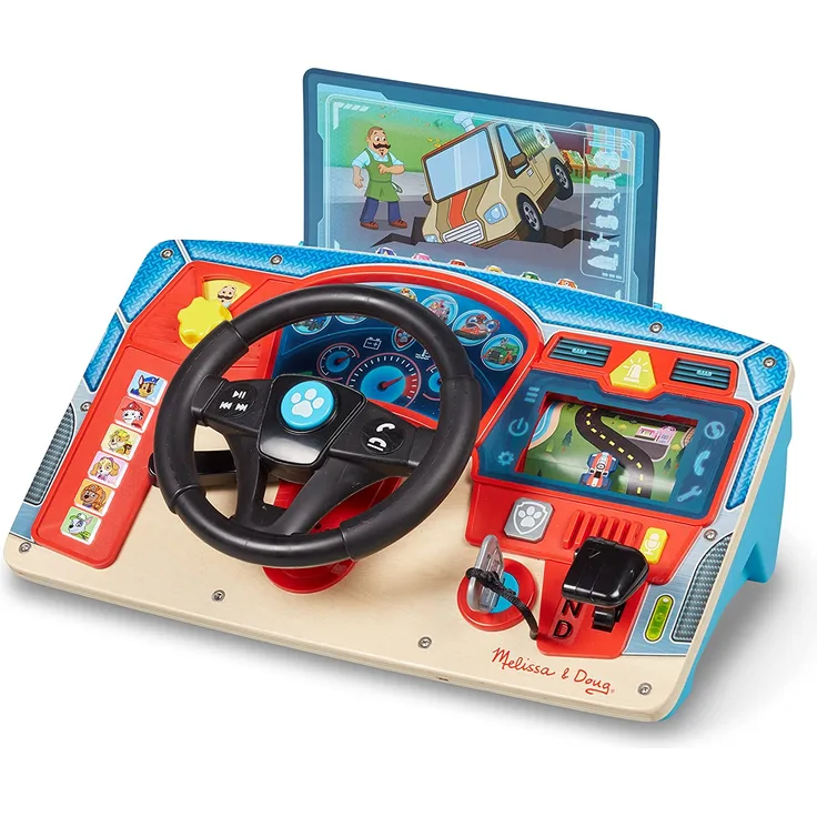 Melissa & Doug | PAW Patrol |Rettungsmission Armaturenbrett aus Holz | 4 Teile