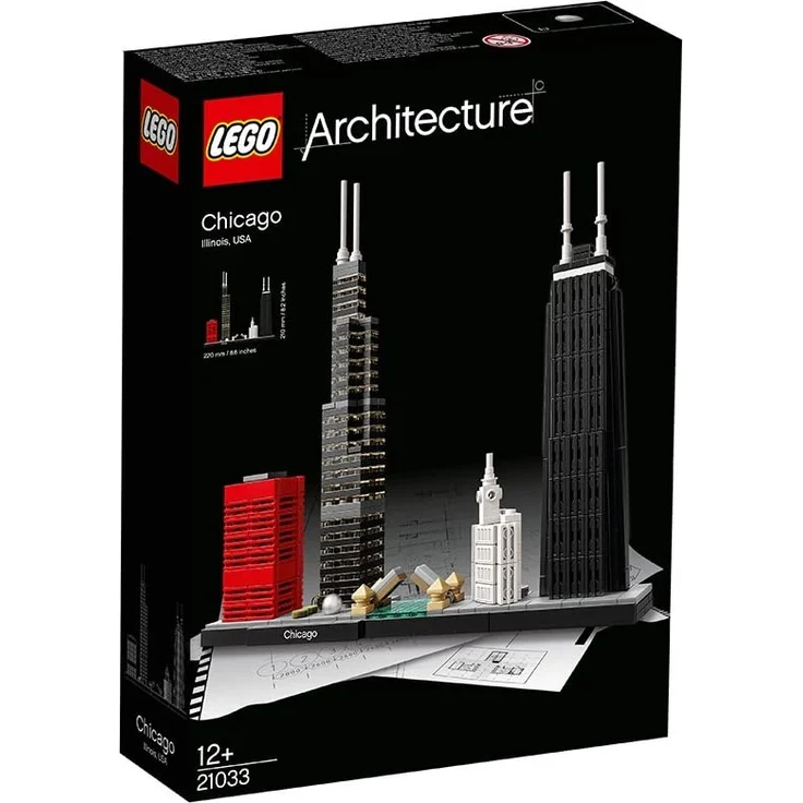 LEGO Architecture 21033 - Chicago, Skyline Baustein-Set – Bild 2