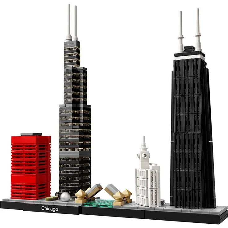 LEGO Architecture 21033 - Chicago, Skyline Baustein-Set – Bild 4