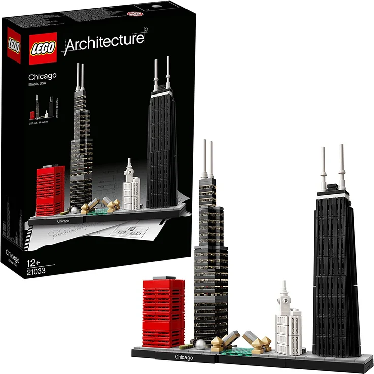 LEGO Architecture 21033 - Chicago, Skyline Baustein-Set – Bild 1
