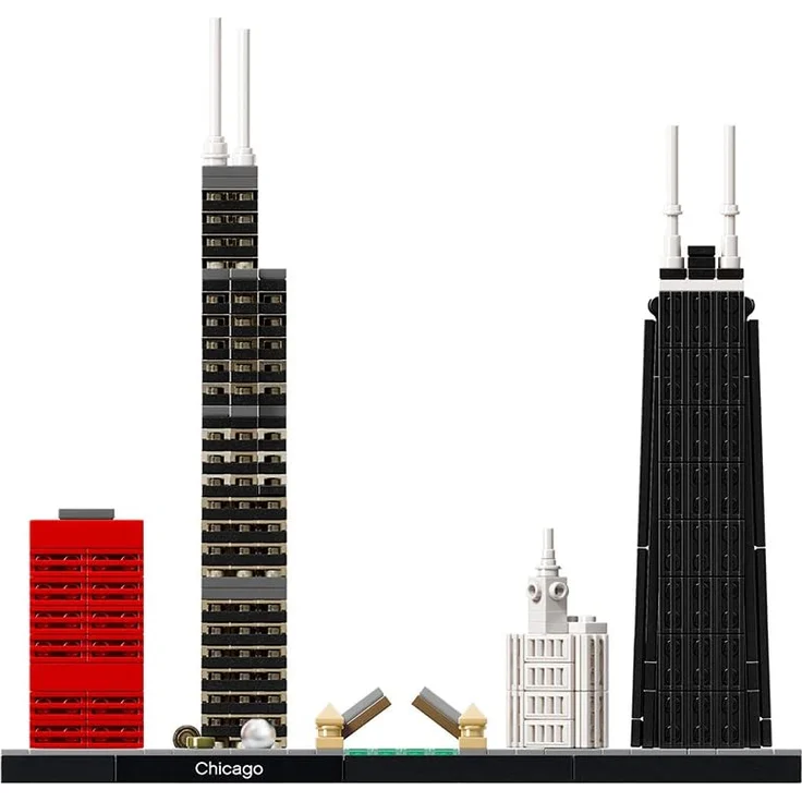 LEGO Architecture 21033 - Chicago, Skyline Baustein-Set – Bild 5